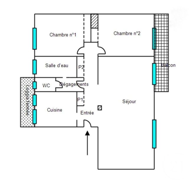 Appartement T4 à vendre - 4 pièces - 73,92 m2 - Toulon - 83 - PROVENCE-ALPES-COTE-D-AZUR